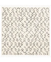 Surya Berber Shag Bbe-2301 Charcoal 7'10" X 7'10" Square Area Rug In Charcoal