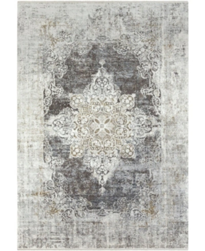 Surya Solar Sor-2305 Charcoal 7'6" X 11'2" Area Rug