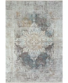 Surya Solar Sor-2306 Mist 7'6" X 11'2" Area Rug In Mist
