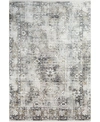 Surya Solar Sor-2308 Charcoal 5' X 7'6" Area Rug In Charcoal
