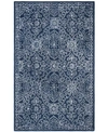 Ralph Lauren Etienne Lrl6603n Navy And Ivory 4' X 6' Area Rug In Navy
