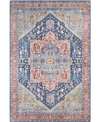 Surya Iris Irs-2312 Navy 3'6" X 5'6" Area Rug In Navy