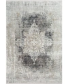 Surya Solar Sor-2305 Charcoal 3' X 5' Area Rug In Charcoal
