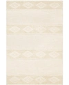 SURYA CLOSEOUT! SURYA FARMHOUSE NEUTRALS FLS-2300 CREAM 2' X 3' AREA RUG