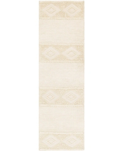 Surya Farmhouse Neutrals Fls-2300 Cream 2'6" X 8' Runner Area Rug