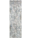 Surya Solar Sor-2307 Mist 3' X 9'10" Runner Area Rug In Mist