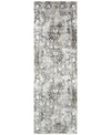 Surya Solar Sor-2308 Charcoal 3' X 9'10" Runner Area Rug In Charcoal