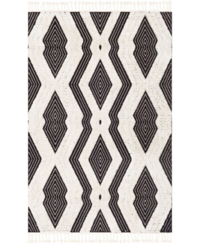 Surya Azilal Azi-2300 Black 7'10" X 10'2" Area Rug