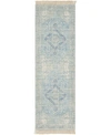Surya Zainab Zai-2304 Mist 2'6" X 8' Runner Area Rug In Mist