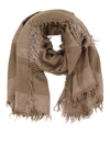 PESERICO SEQUINED WOOL BLEND SCARF