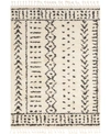 Surya Berber Shag Bbe-2311 Charcoal 7'10" X 10'2" Area Rug In Charcoal
