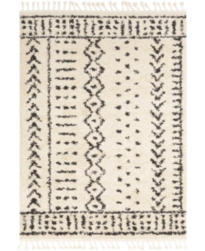 Surya Berber Shag Bbe-2311 Charcoal 7'10" X 10'2" Area Rug