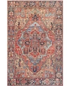 SURYA IRIS IRS-2310 RED 5' X 7'6" AREA RUG