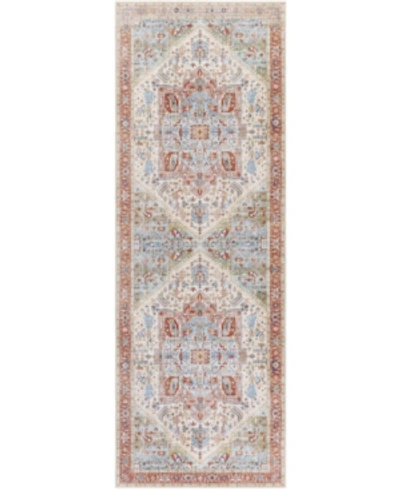 Surya Iris Irs-2314 Beige 2'6" X 7'6" Runner Area Rug