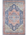 Surya Iris Irs-2312 Navy 2'3" X 3'9" Area Rug In Navy