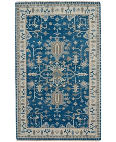 Capel Solace 440 Cobalt 9' X 13' Area Rug In Blue