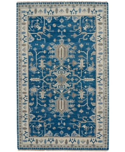 Capel Solace 440 Cobalt 3'6" X 5'6" Area Rug In Blue