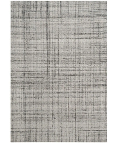 Safavieh Abstract 141 Gray And Black 6' X 9' Area Rug