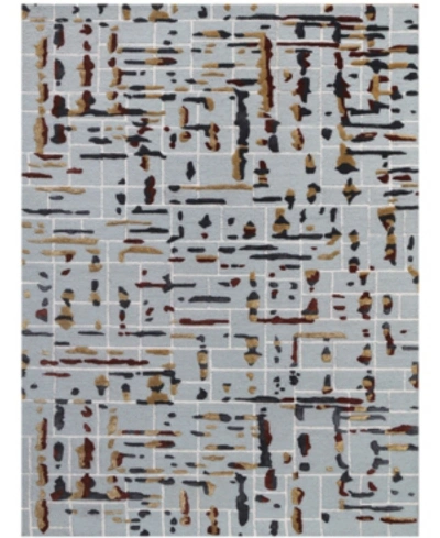 Amer Rugs Perla Prl-10 Mist 2' X 3' Area Rug In Blue