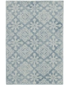 Amer Rugs Boston Bos-35 Mist 7'6" X 9'6" Area Rug In Mist