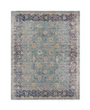 AMER RUGS ETERNAL ETE-28 TURQUOISE 7'6" X 9'6" AREA RUG
