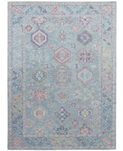 Amer Rugs Radiant Rdt-2 Aqua 3'6" X 5'6" Area Rug In Blue