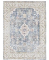 Amer Rugs Century Cen-18 Indigo 3'11" X 5'11" Area Rug In Indigo