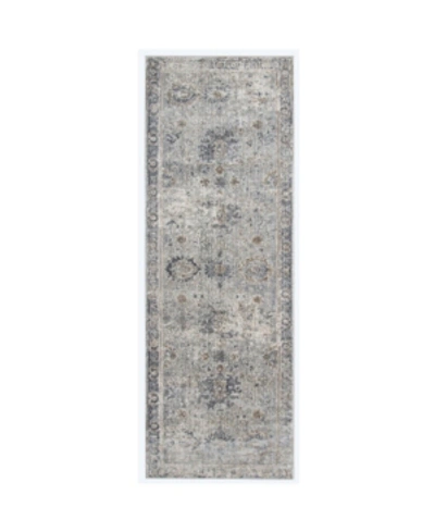 Amer Rugs Fairmont Fai-2 Gray 2'6" X 7'10" Runner Rug