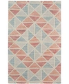 AMER RUGS VECTOR VEC-4 ORANGE 2' X 3' AREA RUG