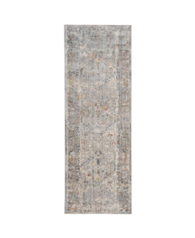 Amer Rugs Fairmont Fai-3 Silver 2'6" X 7'10" Runner Rug