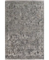 Surya Solar Sor-2313 Gray 3' X 8' Runner Area Rug In Gray