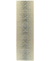 Nourison Luminance Lum03 Beige 2'3" X 8' Runner Rug In Beige
