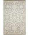 Nourison Luminance Lum04 Gray 3'5" X 5'5" Area Rug In Gray