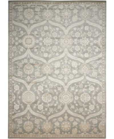 Nourison Luminance Lum04 Gray 5'3" X 7'5" Area Rug