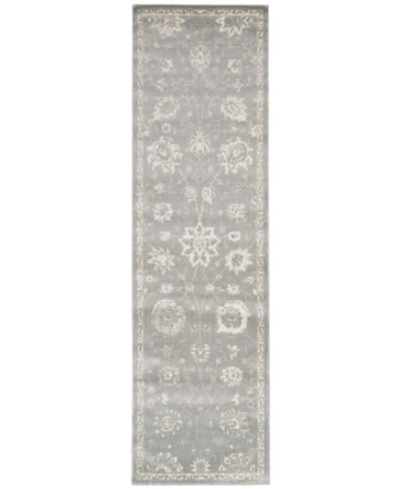 Nourison Luminance Lum06 Gray 2'3" X 8' Runner Rug