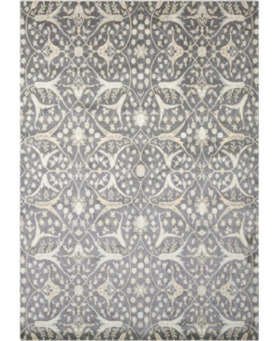 Nourison Luminance Lum08 Charcoal 5'3" X 7'5" Area Rug
