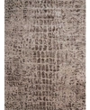 Nourison Gemstone Gem06 Brown 5'6" X 7'5" Area Rug In Brown