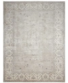 Nourison Aldora Ald01 Silver 7'9" X 9'9" Area Rug In Silver
