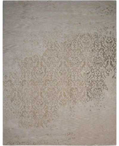 Nourison Opaline Opa08 Silver 3'9" X 5'9" Area Rug