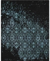 Nourison Opaline Opa06 Midnight 3'9" X 5'9" Area Rug In Midnight