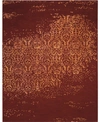Nourison Opaline Opa08 Cinnabar 5'6" X 7'5" Area Rug In Cinnabar