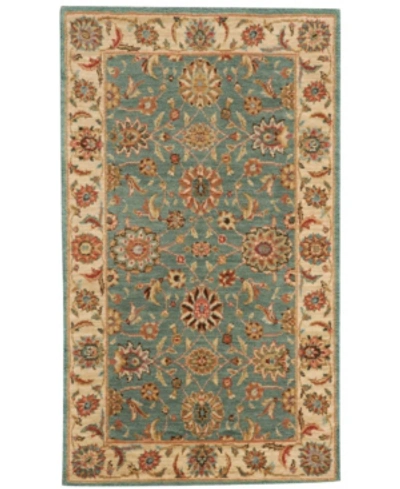Nourison Living Treasures Li05 Aqua 2'6" X 4'3" Area Rug