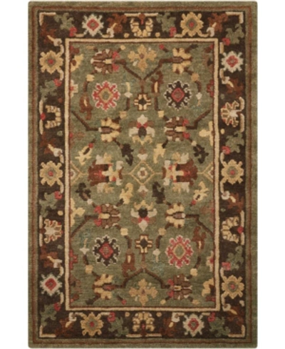 Nourison Tahoe Ta10 Green 9'9" X 13'9" Area Rug