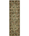 Nourison Tahoe Ta10 Green 2'3" X 8' Runner Rug In Green