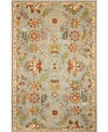 Nourison Tahoe Ta13 Teal 7'9" X 9'9" Area Rug In Teal