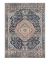 Karastan Soiree Solace Indigo 8' X 11' Area Rug In Indigo