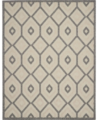 Nourison Cozumel Czm02 Cream 7'10" X 9'10" Outdoor Area Rug