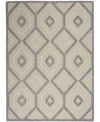 Nourison Cozumel Czm02 Cream 4' X 6' Outdoor Area Rug In Cream