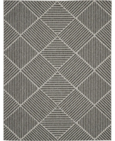 Nourison Cozumel Czm05 Onyx 7'10" X 9'10" Outdoor Area Rug