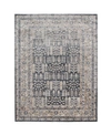 AMER RUGS BELMONT BLM-3 CHARCOAL 7'11" X 9'10" AREA RUG